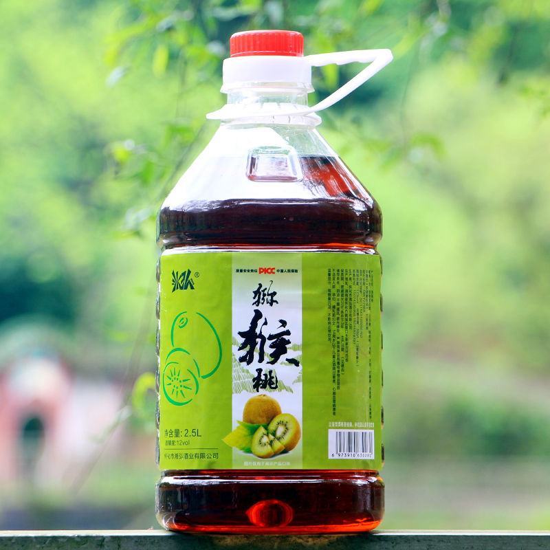 【冰弘猕猴桃酒12度2.5L】好喝正宗湖南湘西高山甜型
