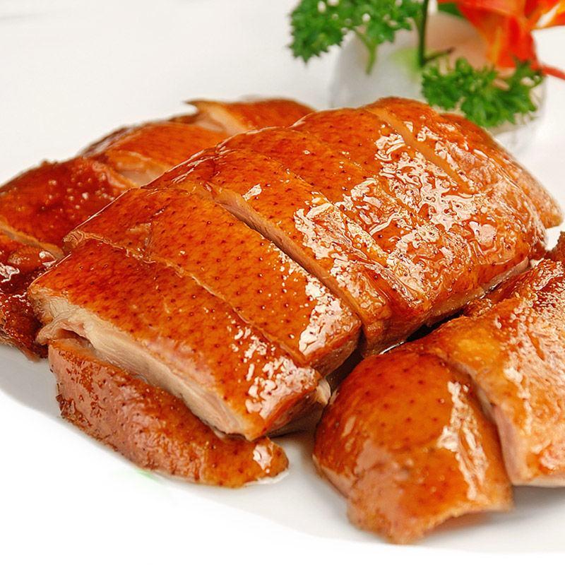 【北京风味烤鸭】整只脆皮烤鸭新鲜卤味熟食肉类零食即食小吃