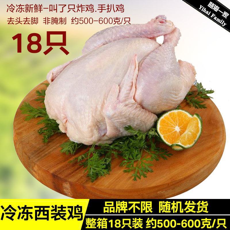 冷冻西装鸡18/20/23/28只开胸童子鸡商用炸鸡汉堡