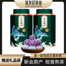 小青柑浓香茶叶云南普洱熟茶生晒陈皮普茶新会小青桔罐装包邮