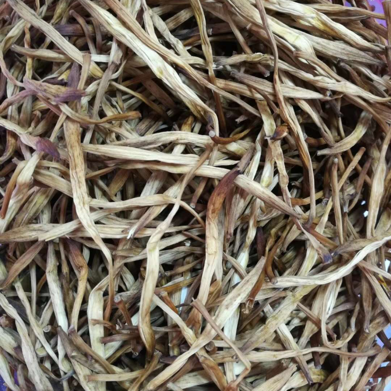 祁阳农家古法制作自然晾晒干黄花菜