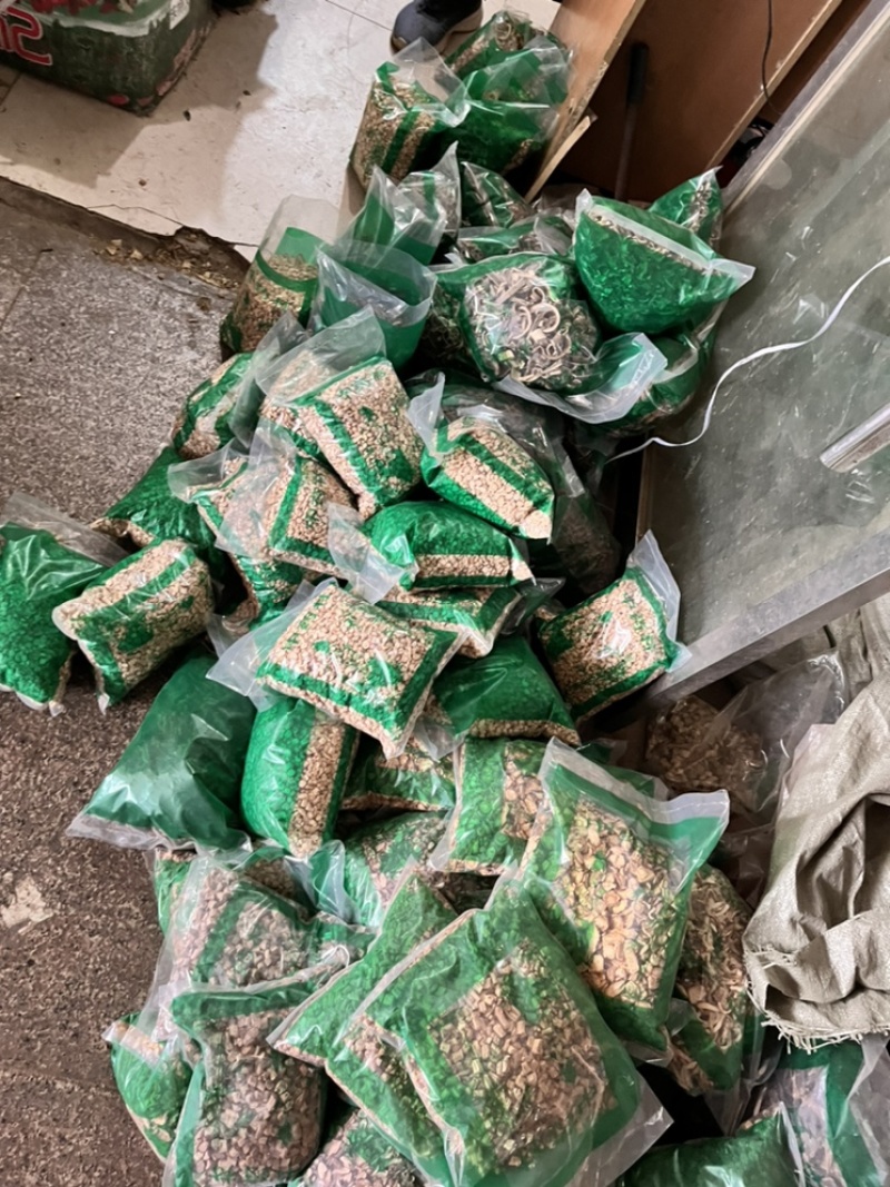 蜈蚣17到18公分大小均匀个头肥实物拍摄颜色好