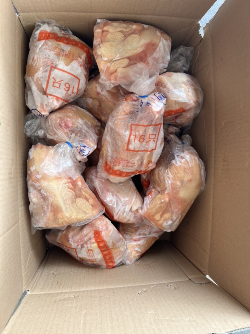 西装鸡16只西餐厅炸鸡烤鸡调理的供应链