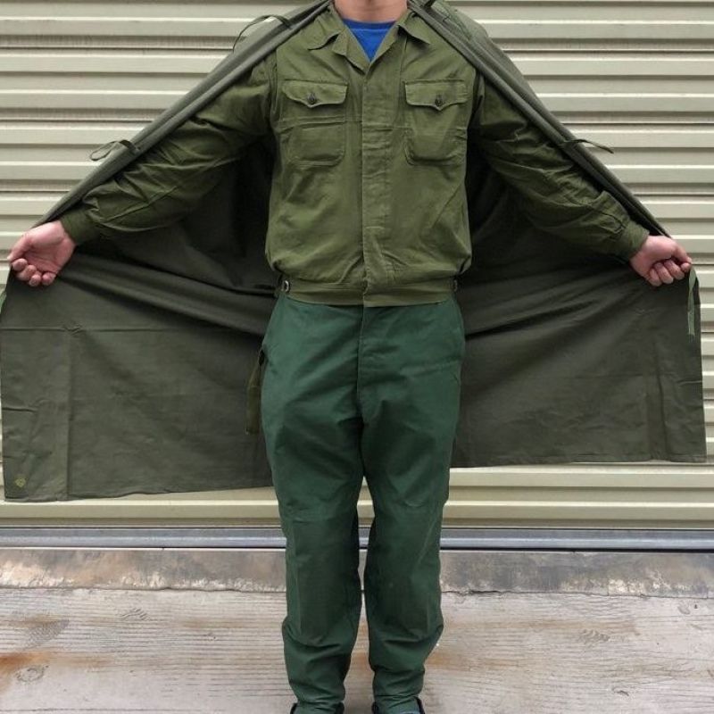 帆布披布帆布披风雨披防尘盖布睡垫野餐垫布户外防水布老货帆