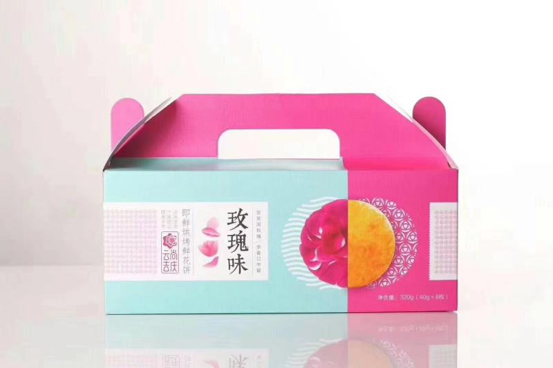 玫瑰鲜花饼