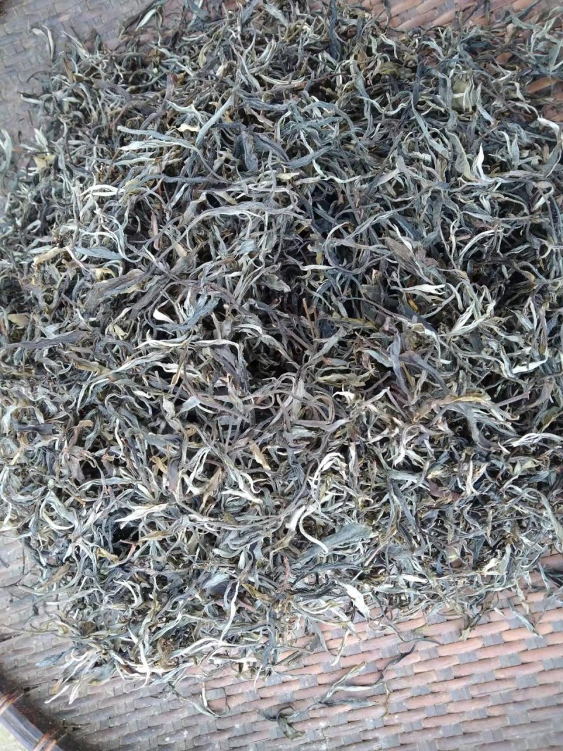 纯手工制作的野生古树茶