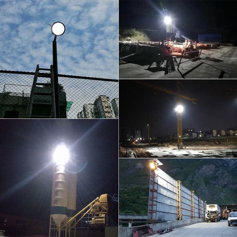 led塔吊灯1000W2000W建筑之星工地照明灯防水户