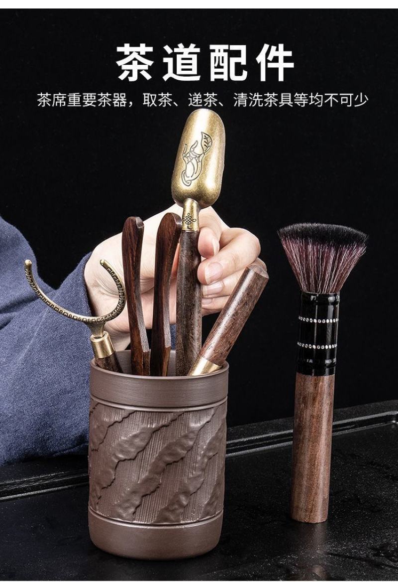 紫砂茶具套装家用懒人石磨泡茶壶神器创意时来运转功夫茶具茶