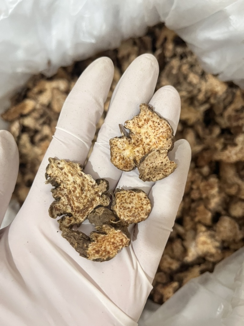 苍术片无硫苍术带朱砂点实物拍摄品质保证量大从优