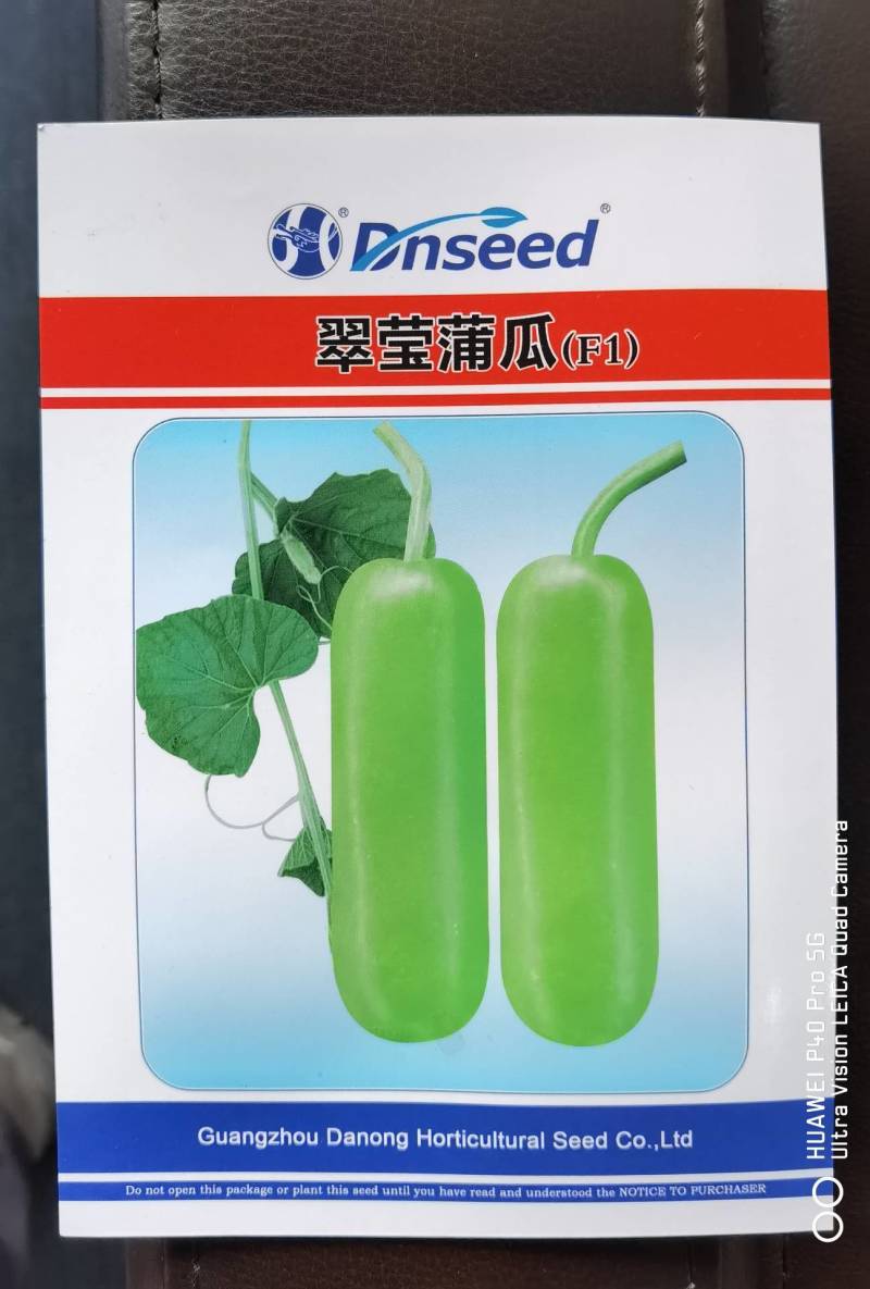 泰国蒲瓜翠莹蒲瓜种子瓜型整齐翠绿油亮较高产抗病