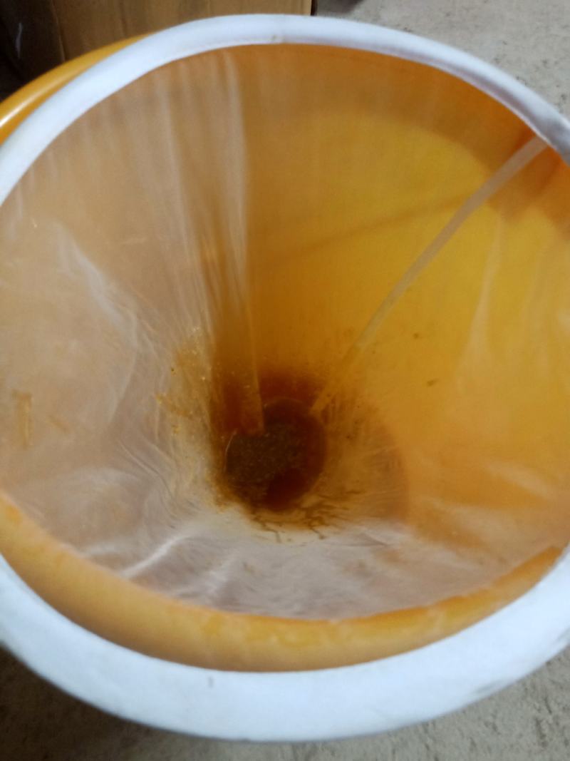 高山石洞里纯野生中蜂蜂蜜