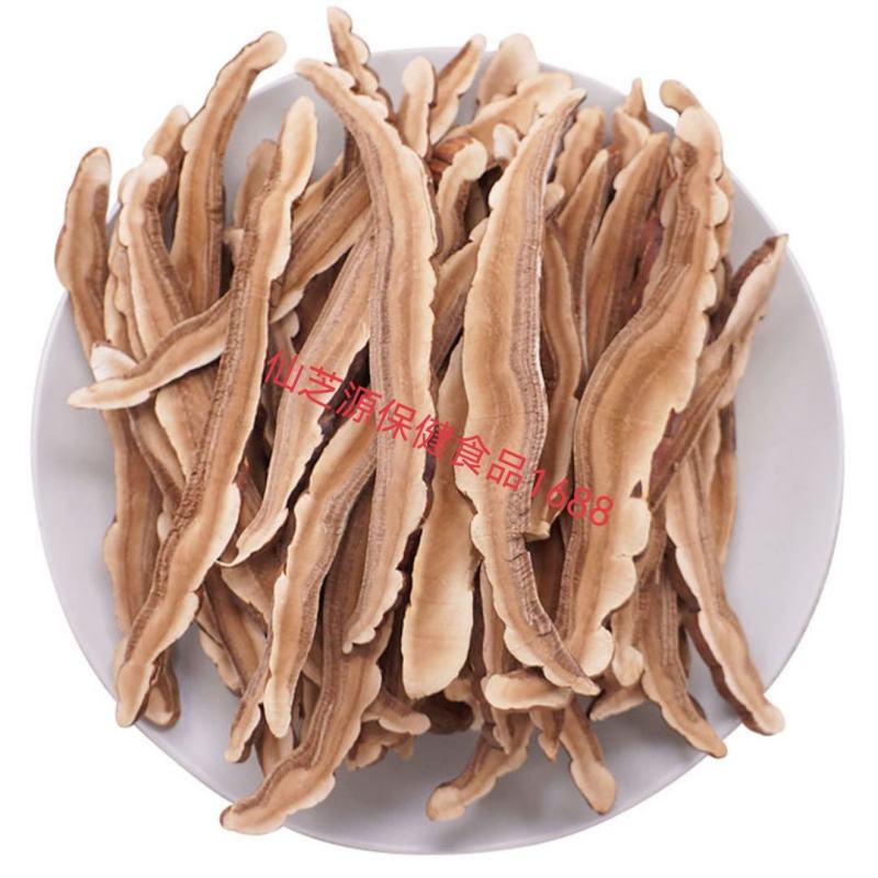 大量供应各种规格的赤灵芝切片，价格低，质量有保障免费打粉