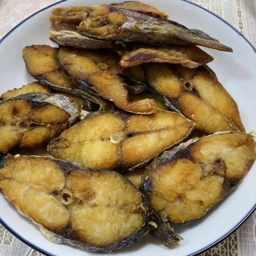【推荐】广西北部湾船冻天然马鲛鱼片，肉质鲜美好吃。