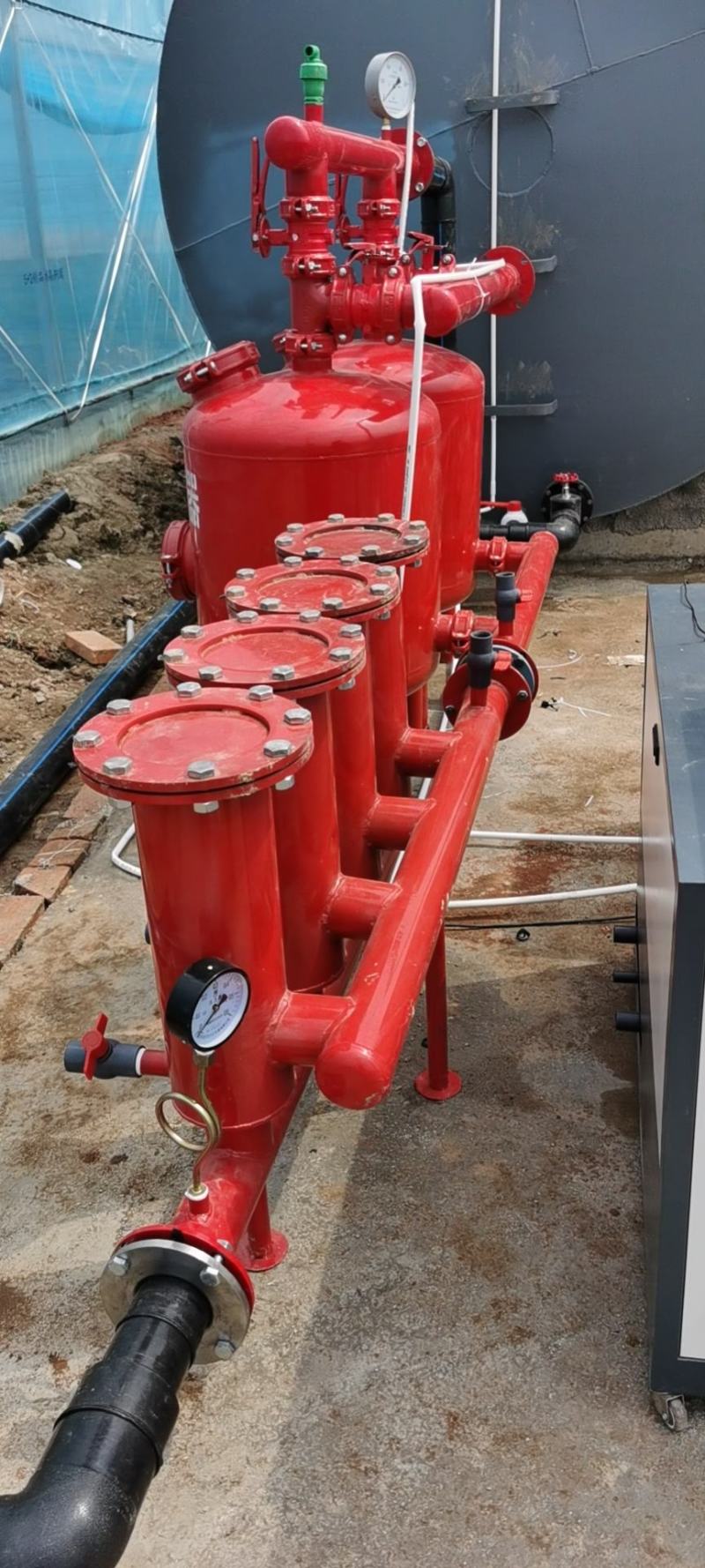 节水灌溉过滤器厂家长期供应农田节水灌溉离心过滤器灌溉