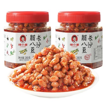 【长沙腊八豆】香辣开胃下饭菜湖南特产标品工厂直发
