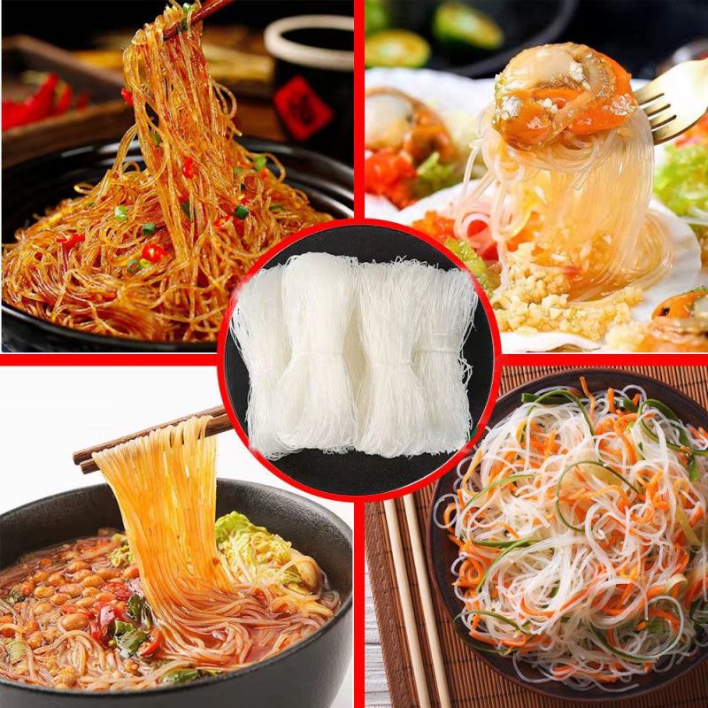 龙口粉丝凉拌麻辣烫方便速食正宗食材生蚝花甲酸辣粉粉丝干货