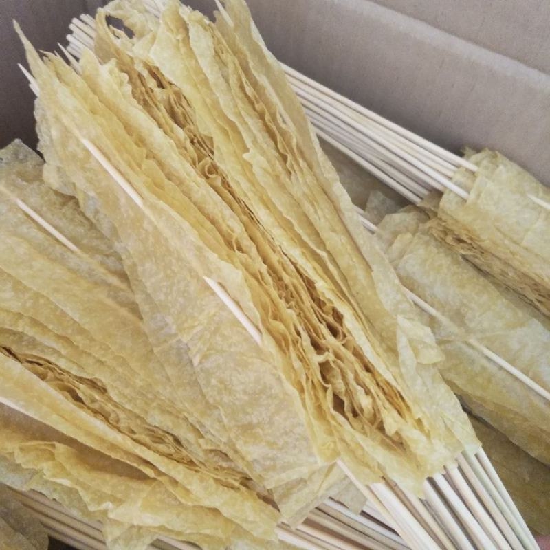 烤豆皮网红豆皮烧烤豆皮串铁板涮串豆制品商用豆皮串540串