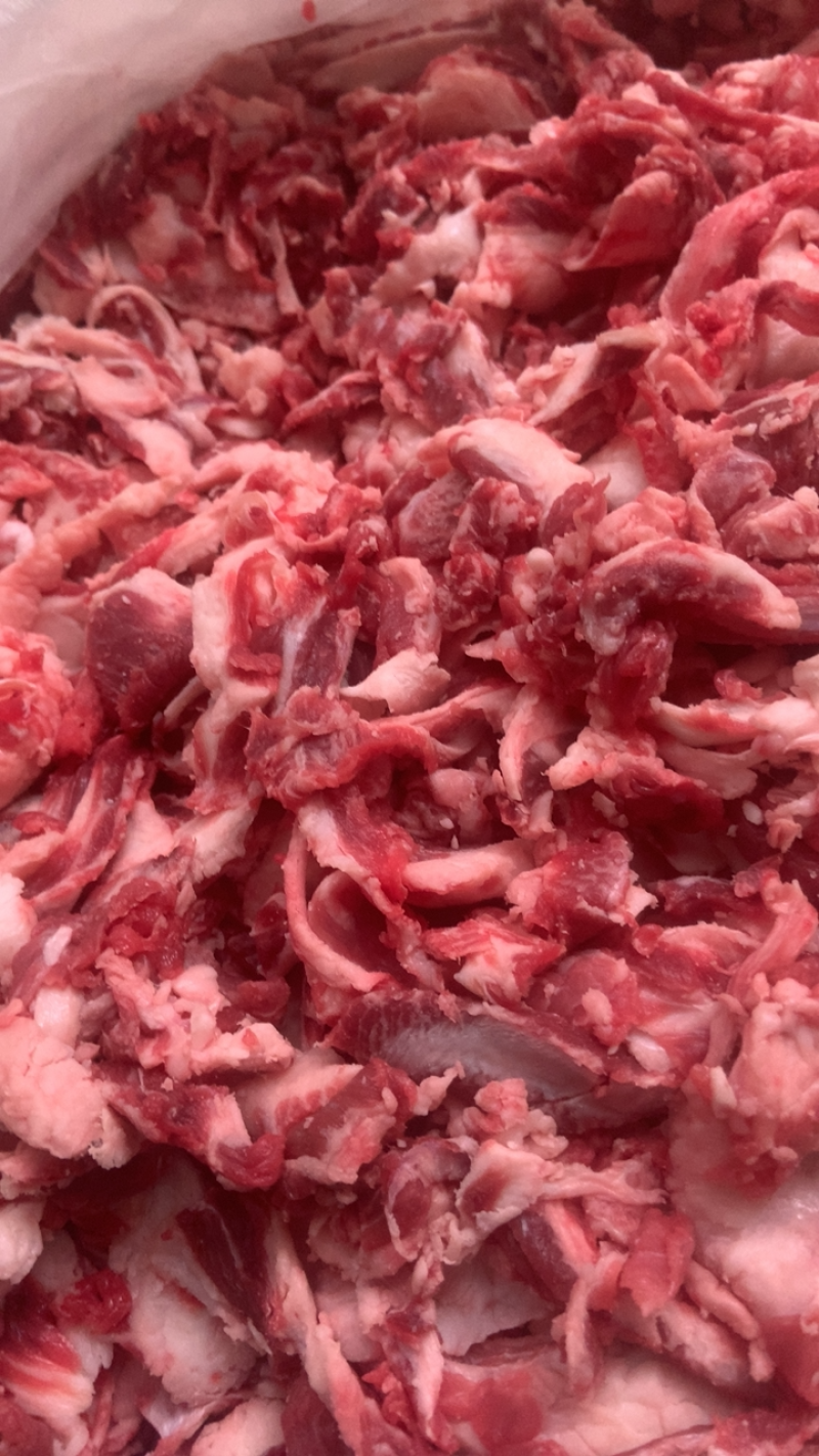 国产牛碎肉，适用于包子饺子丸子对接加工厂厂家直供