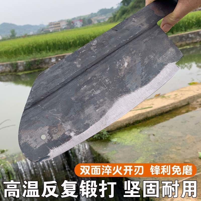 铡刀家用老式锻打锰钢铡草刀切草刀大闸刀牛羊喂养小型闸刀切