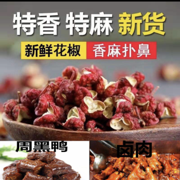韩城大红袍花椒特麻特无籽火锅底料批发更实惠