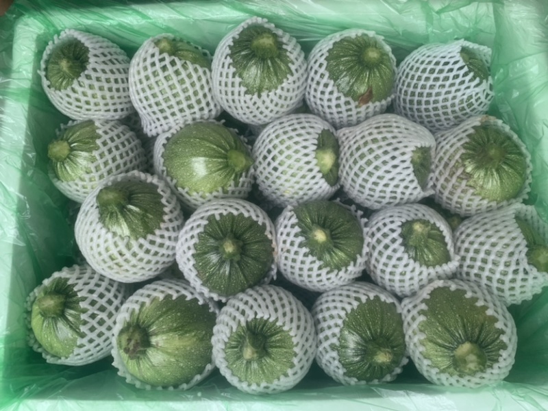 花皮南瓜5~8两扁圆形。质量好。基本都是好货。