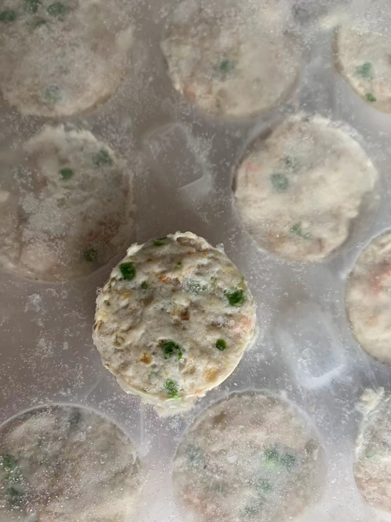 港式菜蔬虾饼