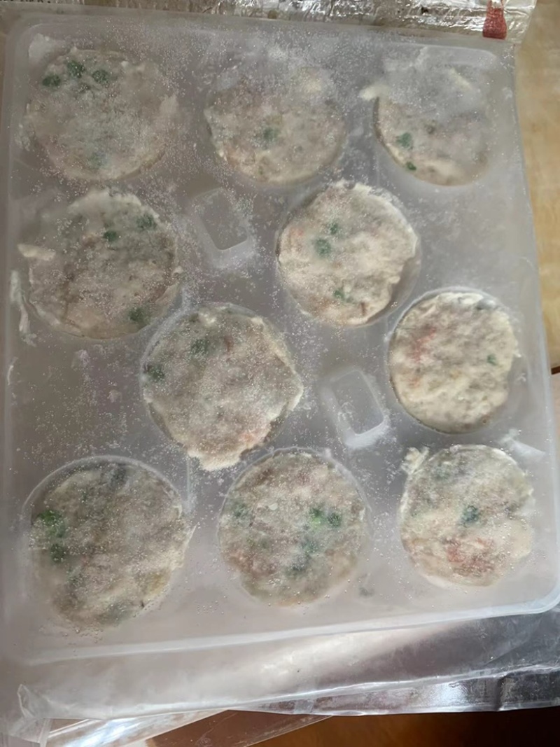 港式菜蔬虾饼