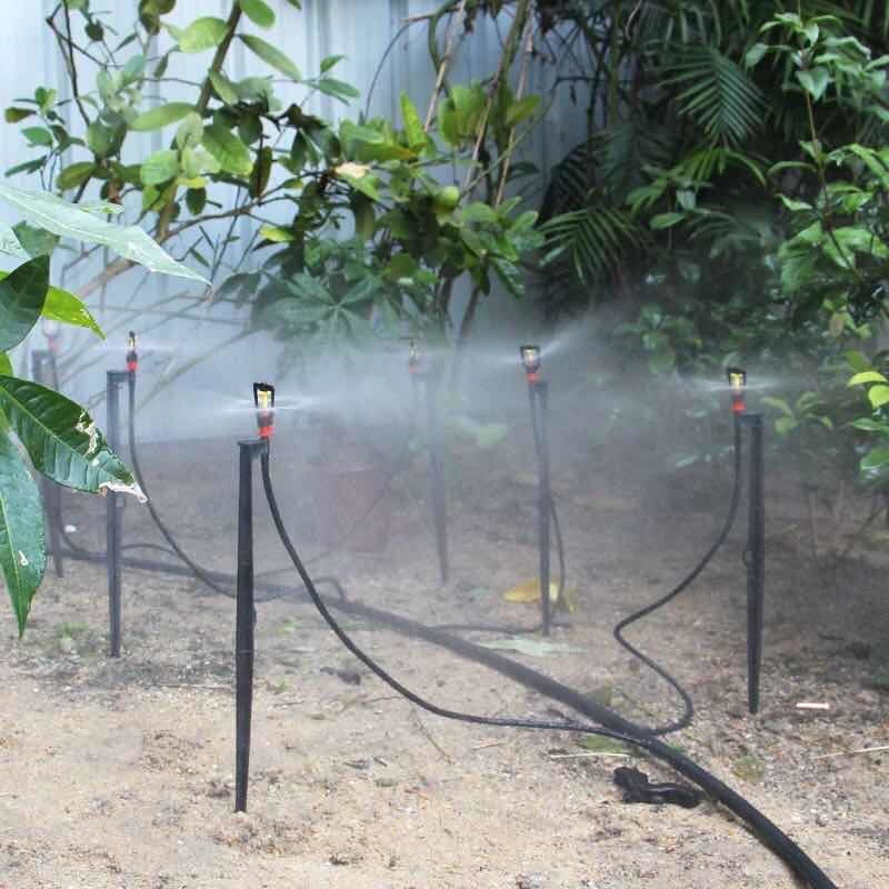 地插微喷套装旋转喷头雾化微喷头果树大棚园林喷灌