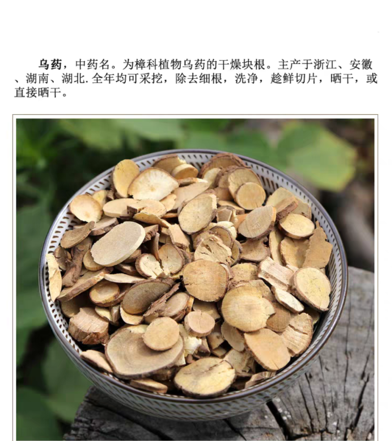乌药乌药台天台乌药无硫无添加统货选货炒乌药齐全
