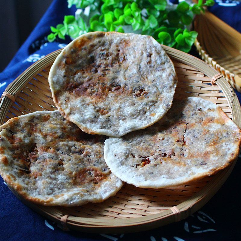 梅菜饼扣肉饼手工现做梅干菜饼吊炉炭火薄饼锅盔薄饼安徽黄山