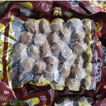 纯手工牛肉丸潮汕特产牛筋丸火锅丸子自助餐肉丸500克/包
