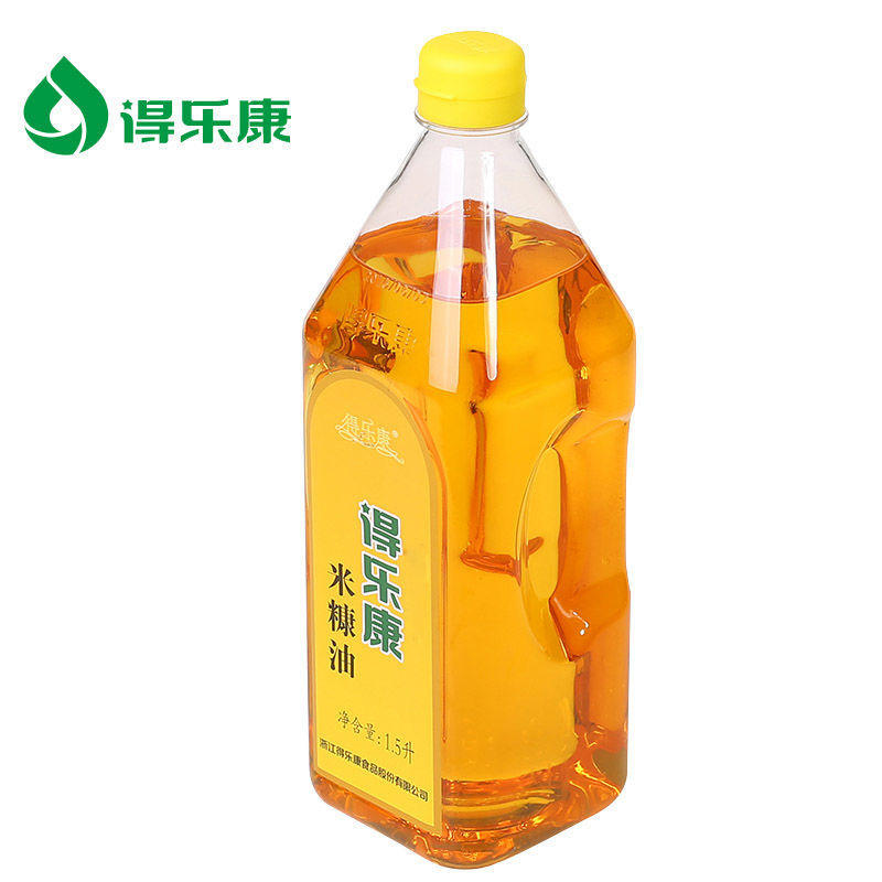 正品特价得乐康米糠油1.5升L稻米油谷油1500ML小桶