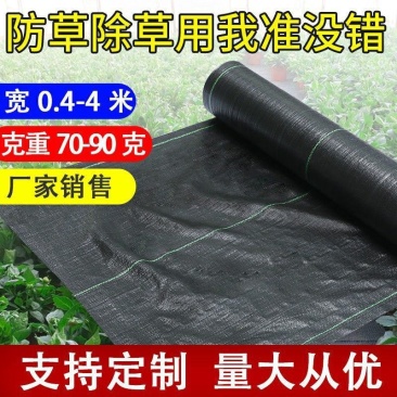 农用加厚园艺防草布除草布地布耐用抗老化遮盖草果树园透气保