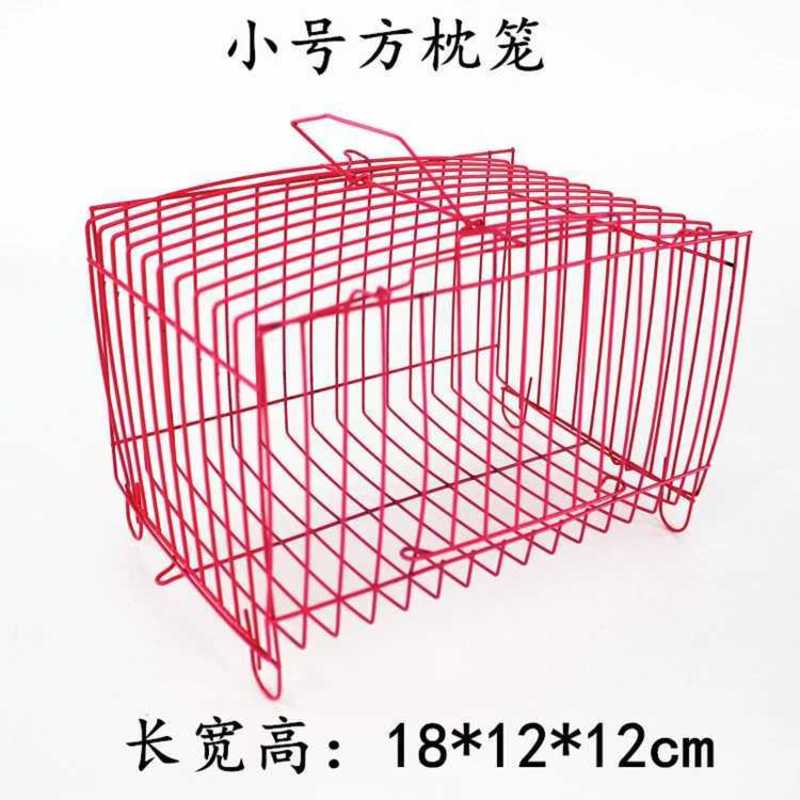 小兔笼子鸽子笼豚鼠笼小鸟笼子小铁丝笼松鼠笼小宠物运输笼