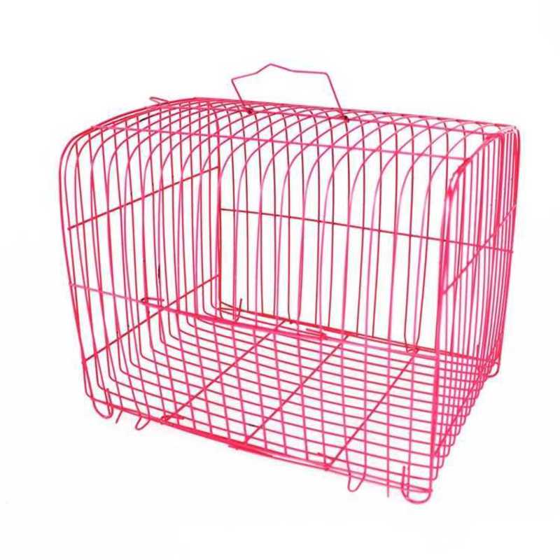 小兔笼子鸽子笼豚鼠笼小鸟笼子小铁丝笼松鼠笼小宠物运输笼
