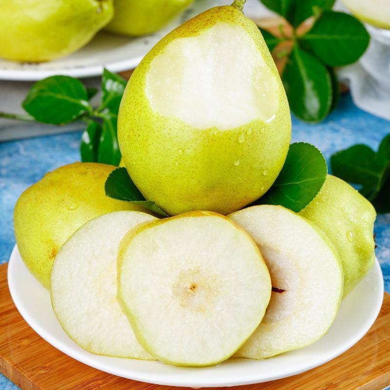 【一件代发】正宗新疆香梨脆甜薄皮梨应季新鲜水果香酥梨整箱