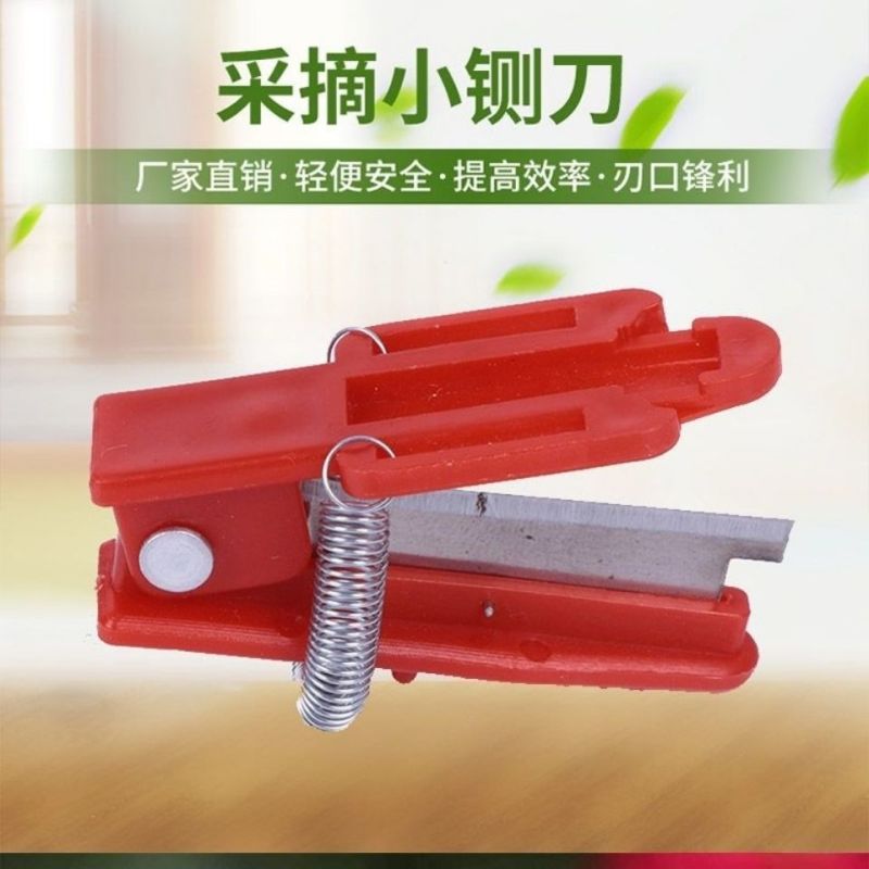 采摘小铡刀手戒指摘菜神器蔬果黄瓜辣椒豆角葡萄掐须打尖打岔