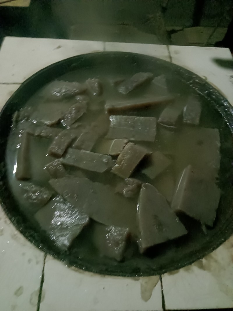 传统手工蘑芋豆腐