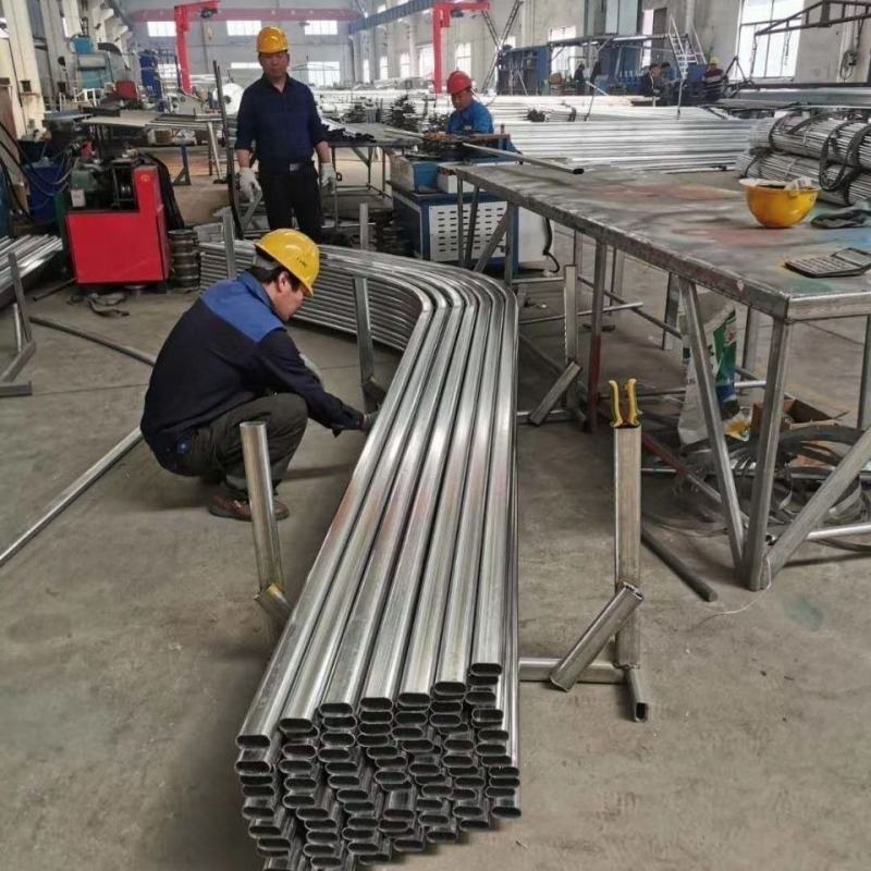 天津全套养殖大棚骨架椭圆管包塑管全套大棚材料厂家直销