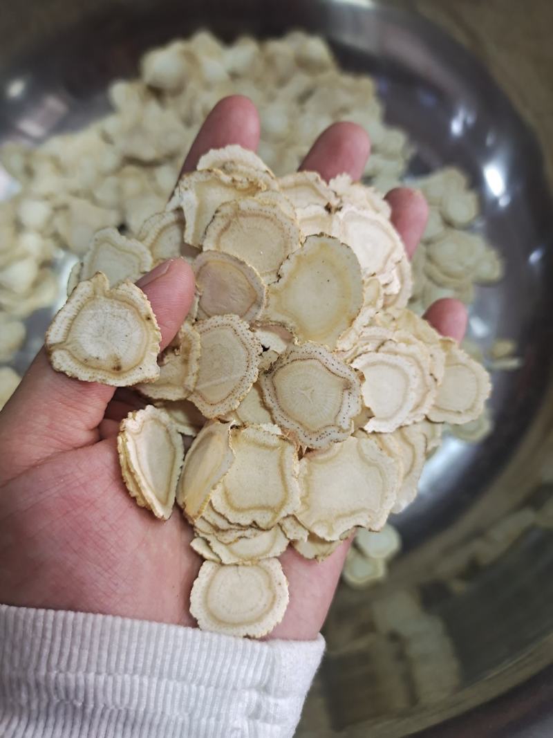 西洋参西洋参片花旗参片规格齐全优质软片干净无杂