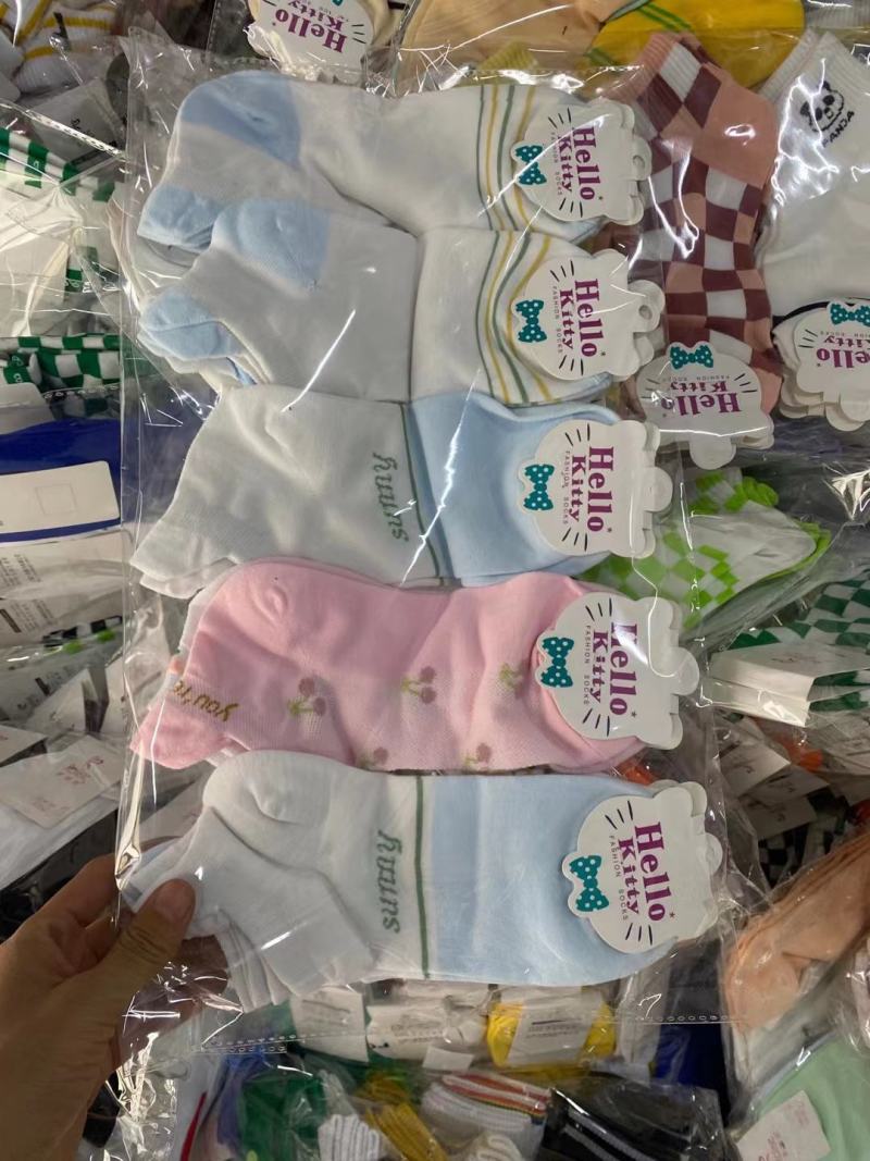 袜子棉袜袜子地摊必备几毛钱一双适合早市夜市跑量