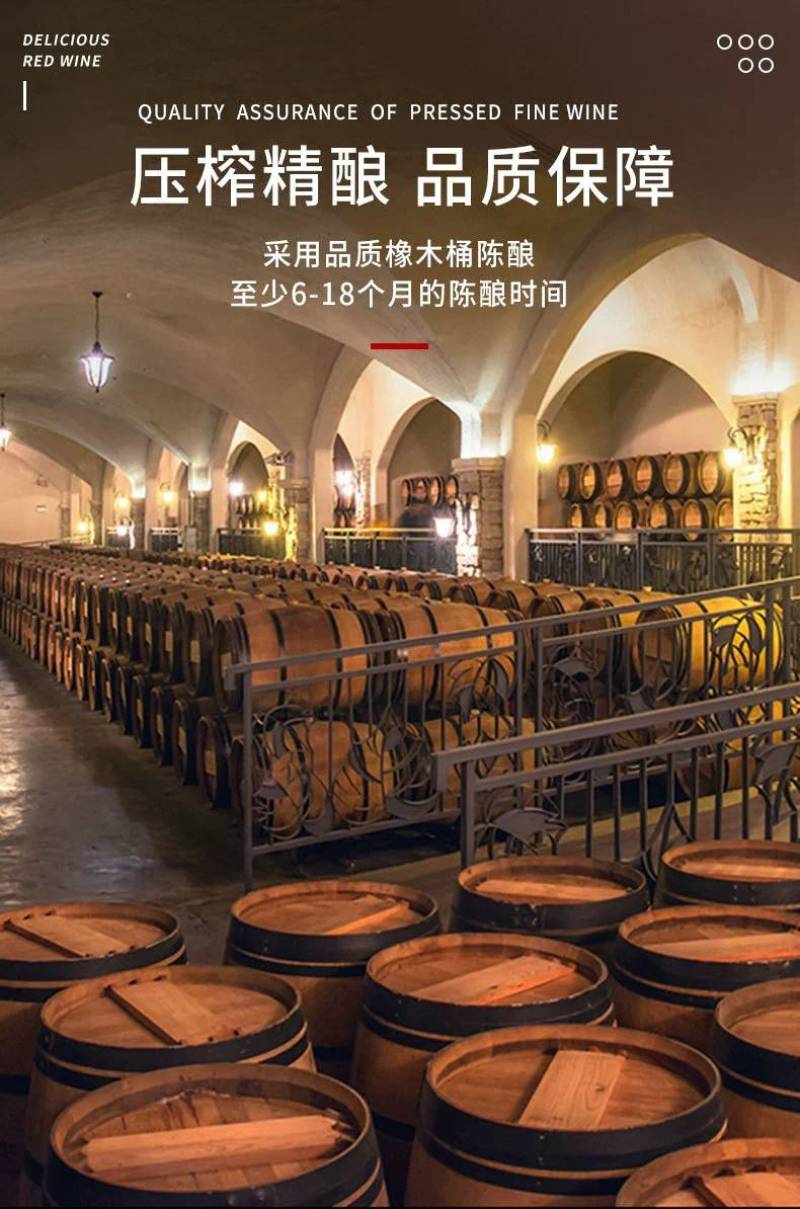 古梵登酒业红酒批发法国原瓶进口保税区贝拉斯蒂干红葡萄酒