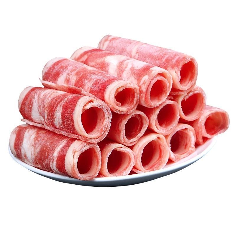 4斤肥牛卷新鲜牛肉卷片批发刷火锅食材配菜烤肉烧烤食材调理