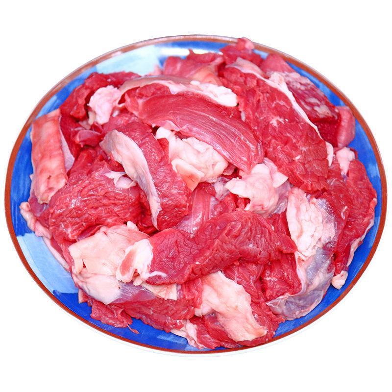 牛碎肉黄牛肉筋头巴脑肉调理牛碎肉黄牛肉筋头巴脑肉包邮