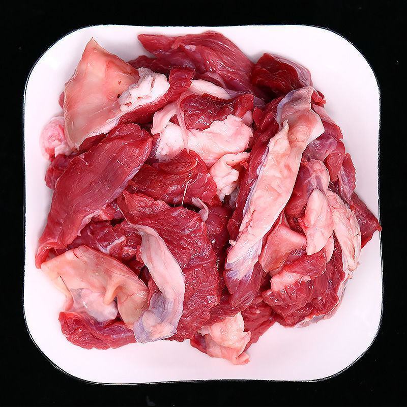 牛碎肉黄牛肉筋头巴脑肉调理牛碎肉黄牛肉筋头巴脑肉包邮
