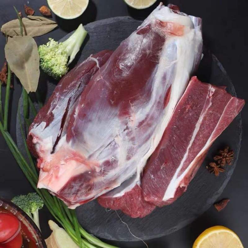 【新鲜包邮】黄牛肉牛腱子牛腿肉批发餐饮食材牛腱包邮