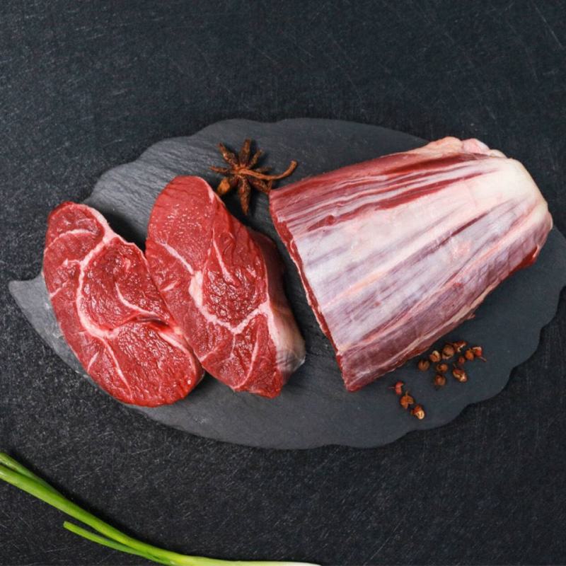 新鲜现杀牛腱子肉5斤农家散养黄牛肉纯正牛腿腱子肉5斤
