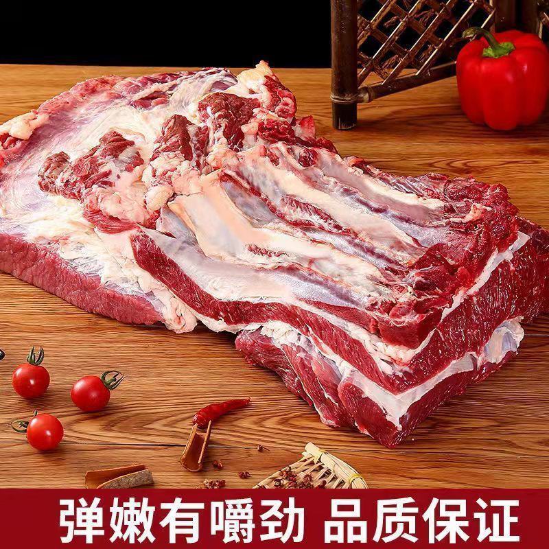 正宗新鲜牛腩肉原切牛腩批发正宗黄牛肉牛腱子比现杀好调理清