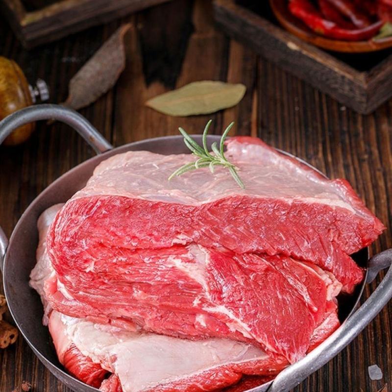 【原切新鲜牛腩肉】正宗黄牛肉新鲜牛腩批发黄牛冰鲜原切包邮