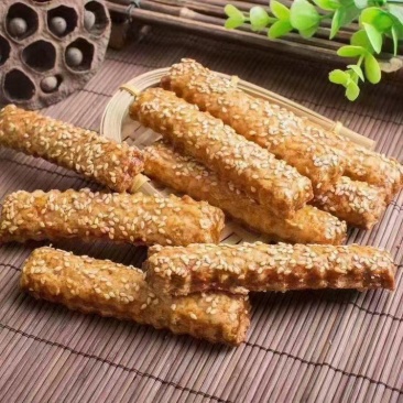 山药南瓜饼四种口味可选，口感酥脆厂家直销